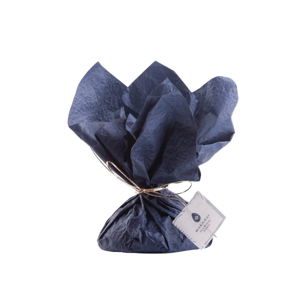 Éponge konjac naturelle bleue MAKANAI