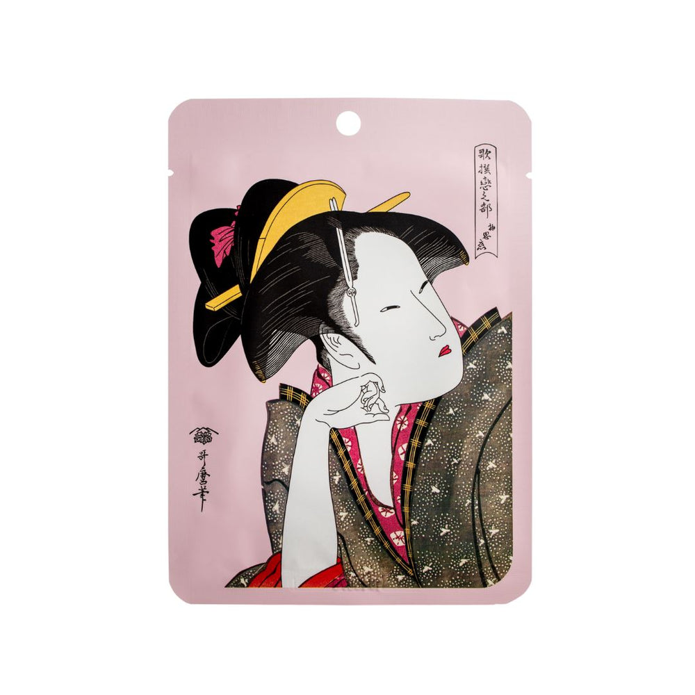 Masque à l'huile de fleur de camélia et au thé vert MITOMO