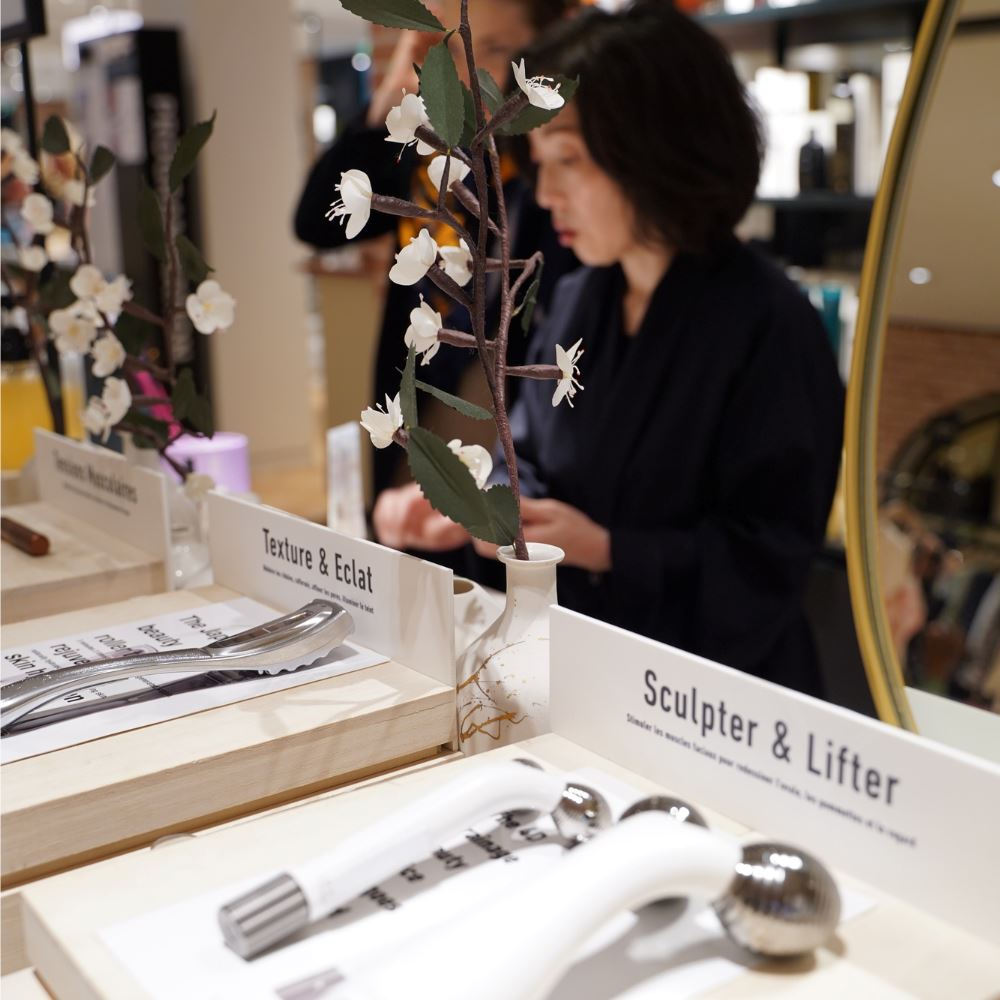 Atelier individuel beauty tool au Bon Marché Atelier