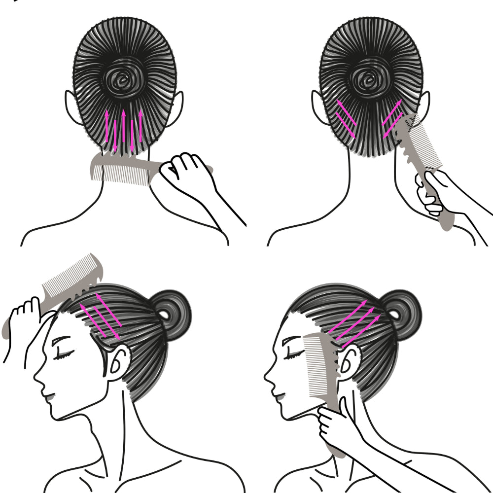 GuaSha Chrome Comb