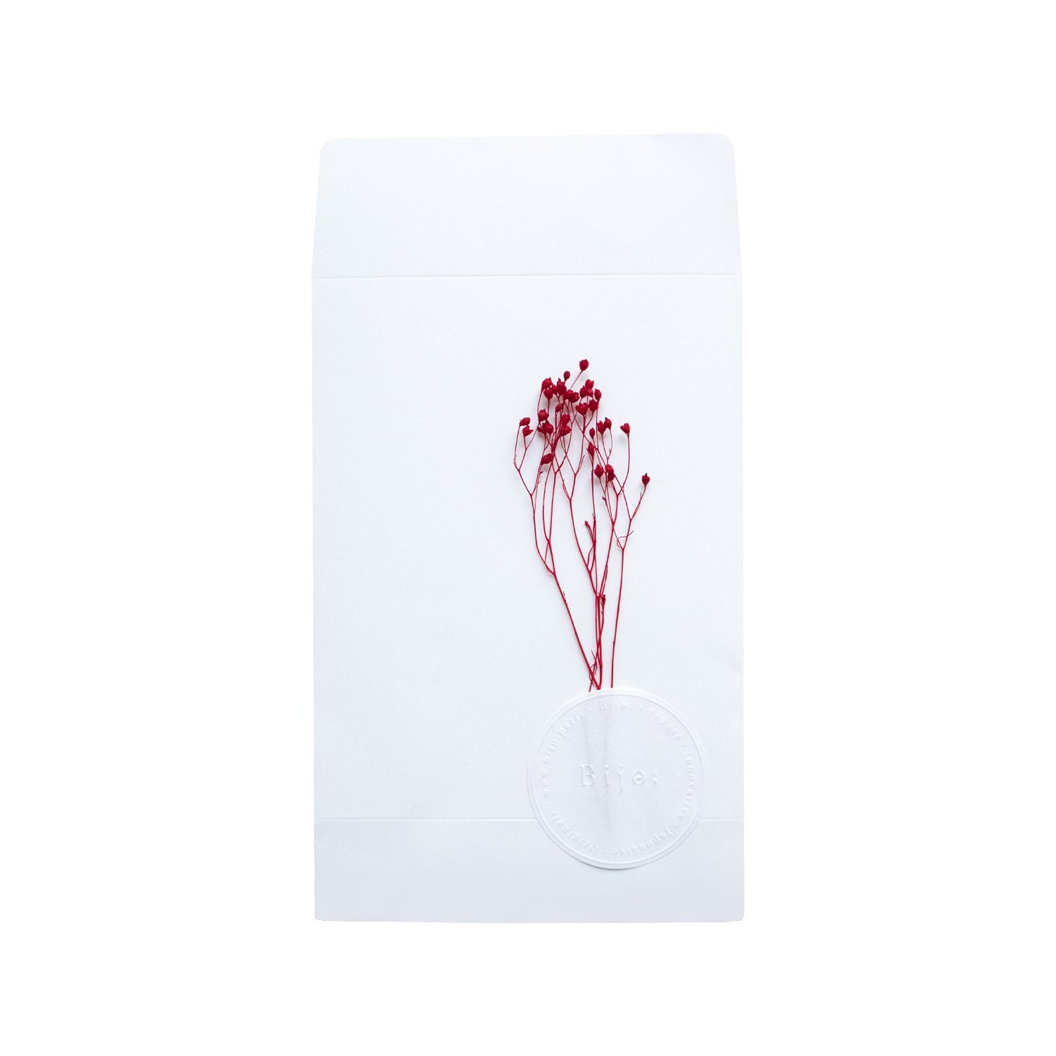 Gift bag with seasonal dried flower