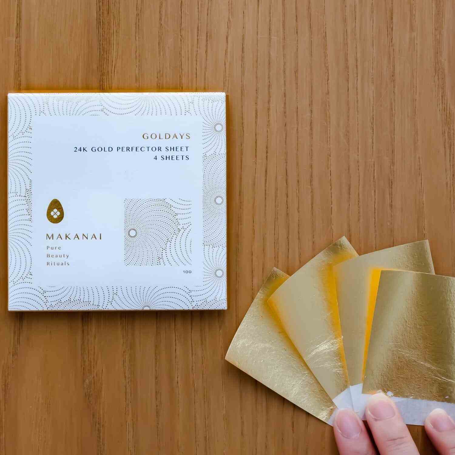 4 sheets of 24K Gold Perfector