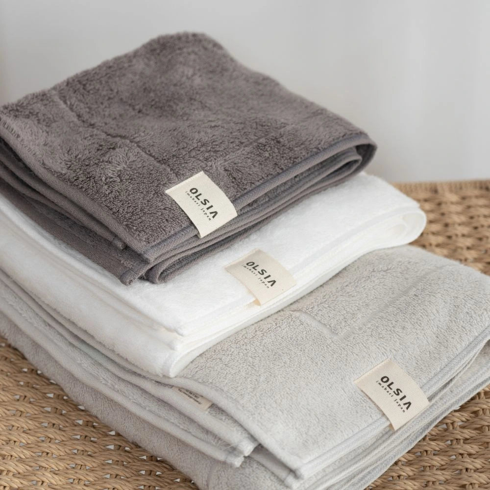 Serviette de bain compacte coton premium
