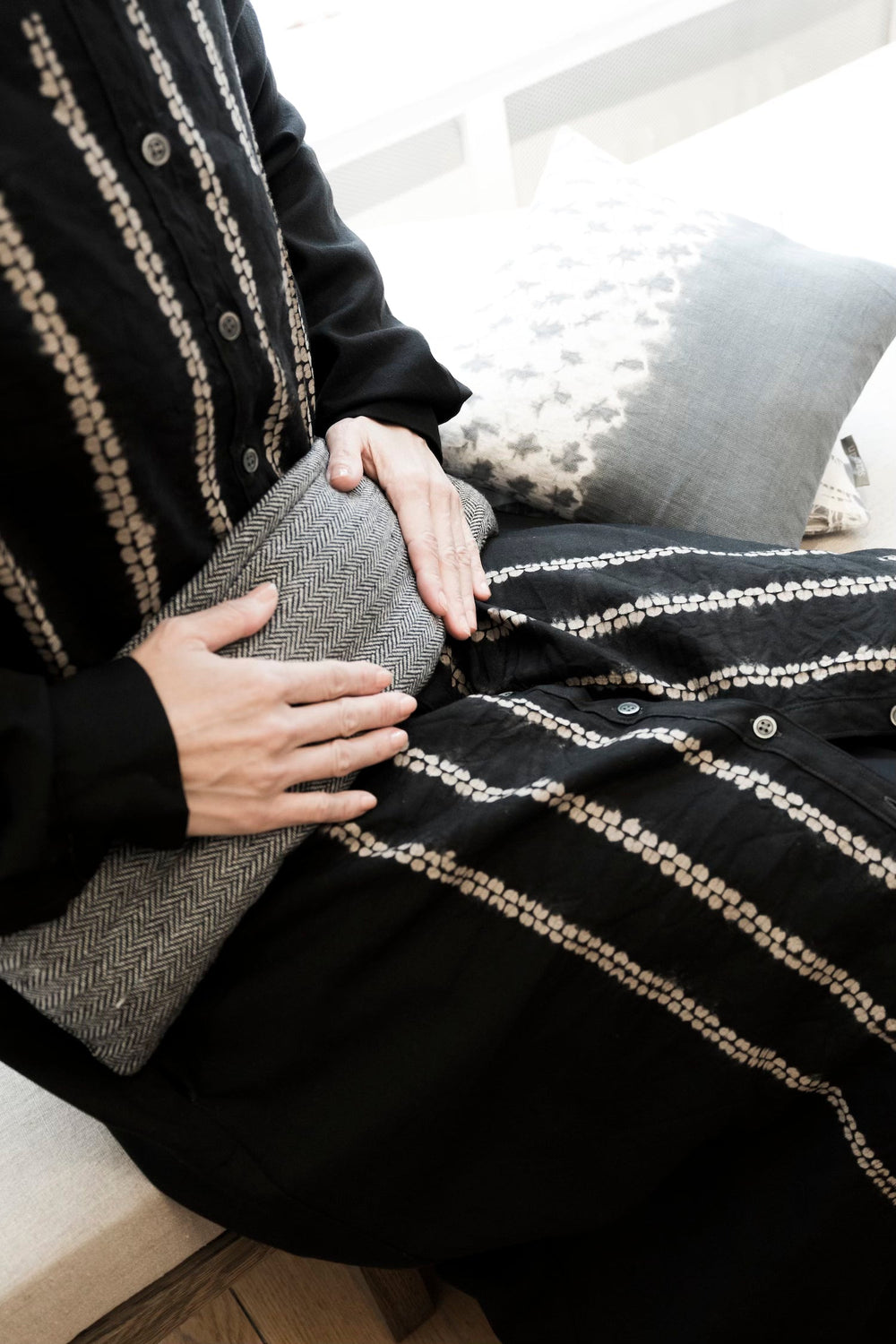 Coussin chauffant graines de lin Bijo; Paris Bijo; Paris