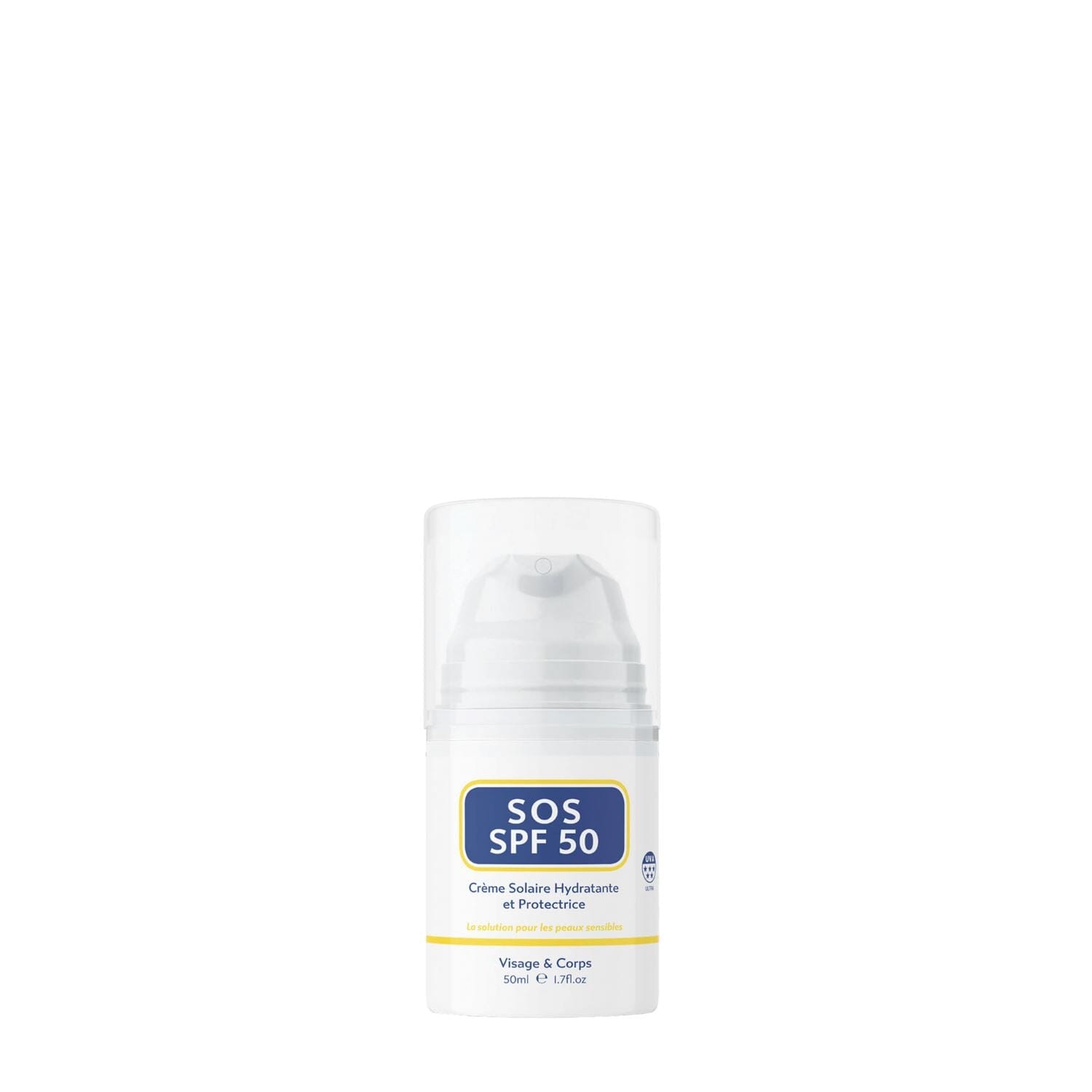 CrĂšme solaire SPF50 SOS SERUM 50 ml