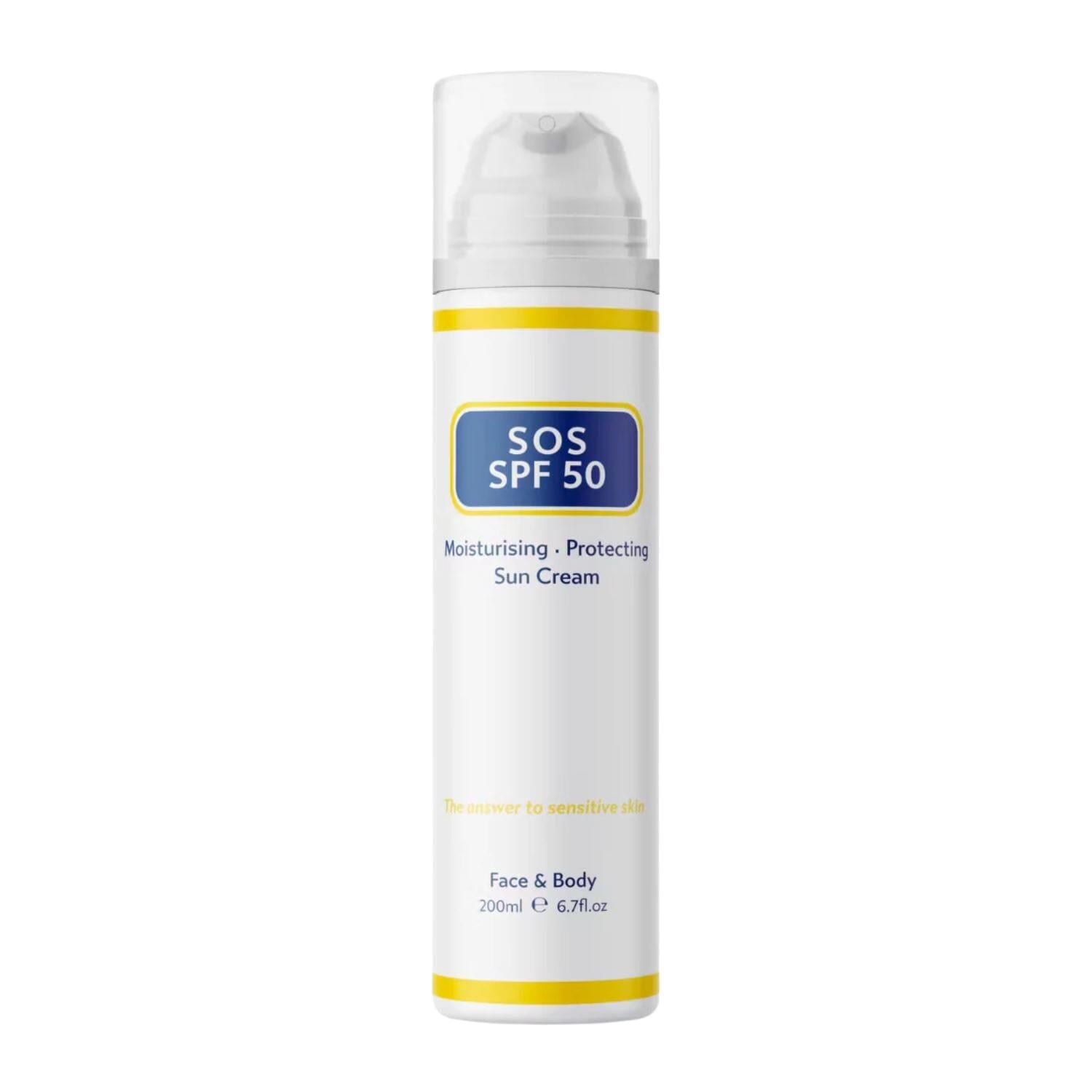 CrĂšme solaire SPF50 SOS SERUM 200 ml