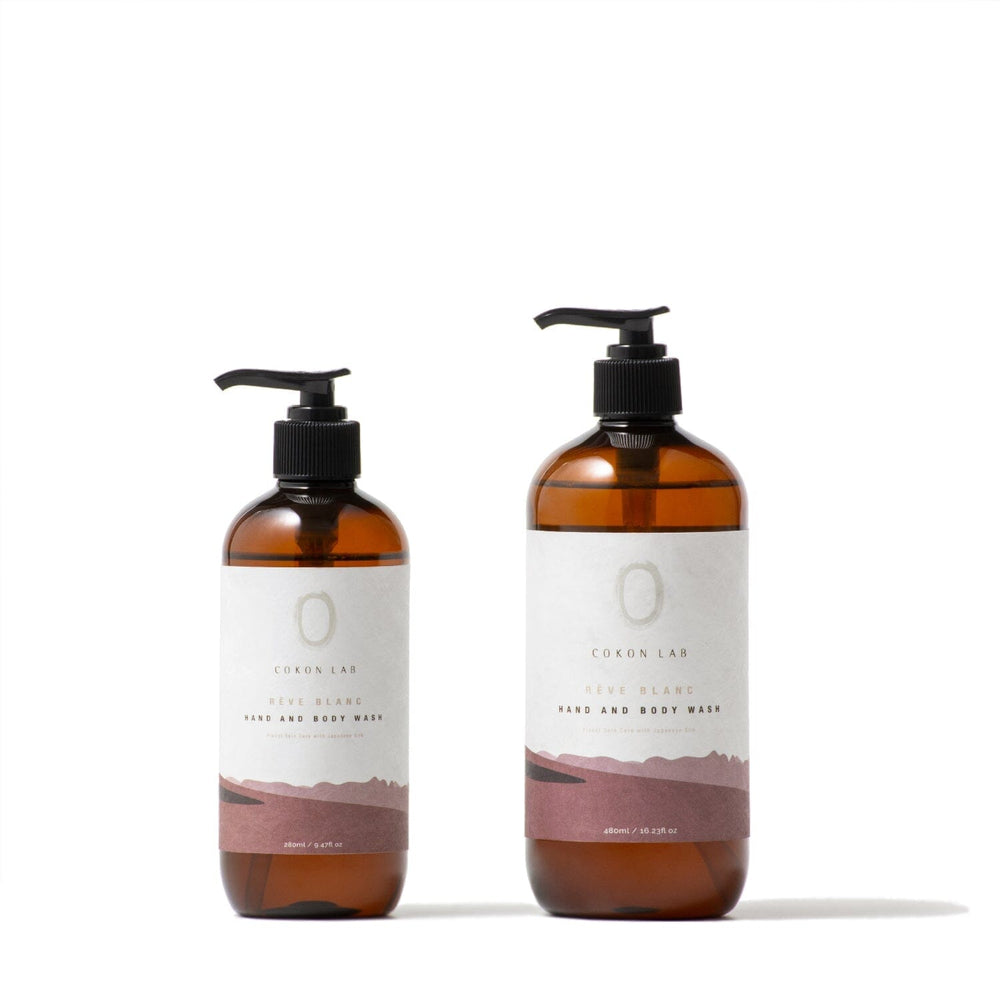 Gel Lavant à la soie japonaise Rêve Blanc Cokon Lab