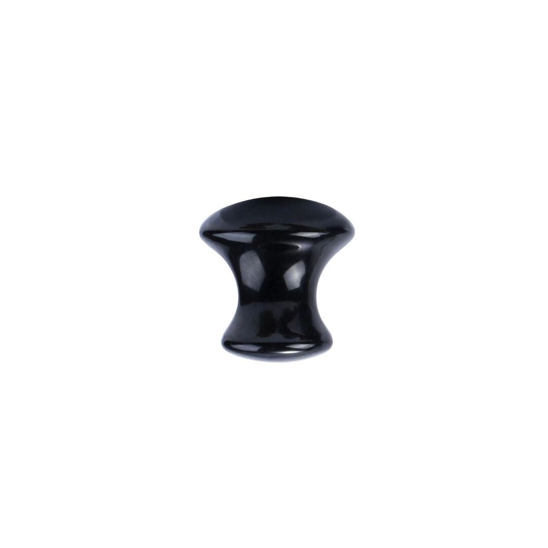 Gua sha champignon obsidienne outil de massage Bijo; Paris