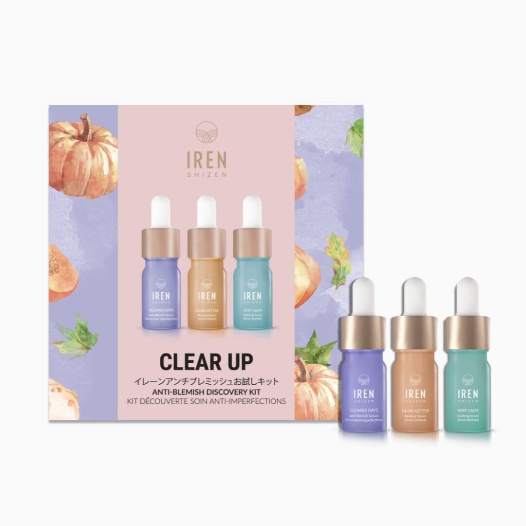Kit Découvert Soin Anti-imperfections CLEAR UP IREN Shizen