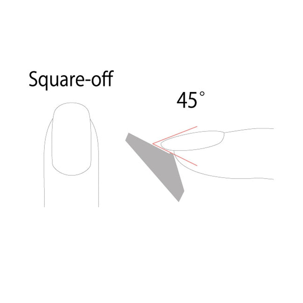 Lime à ongles (Carrée) GAMME NOIRE KOBAKO