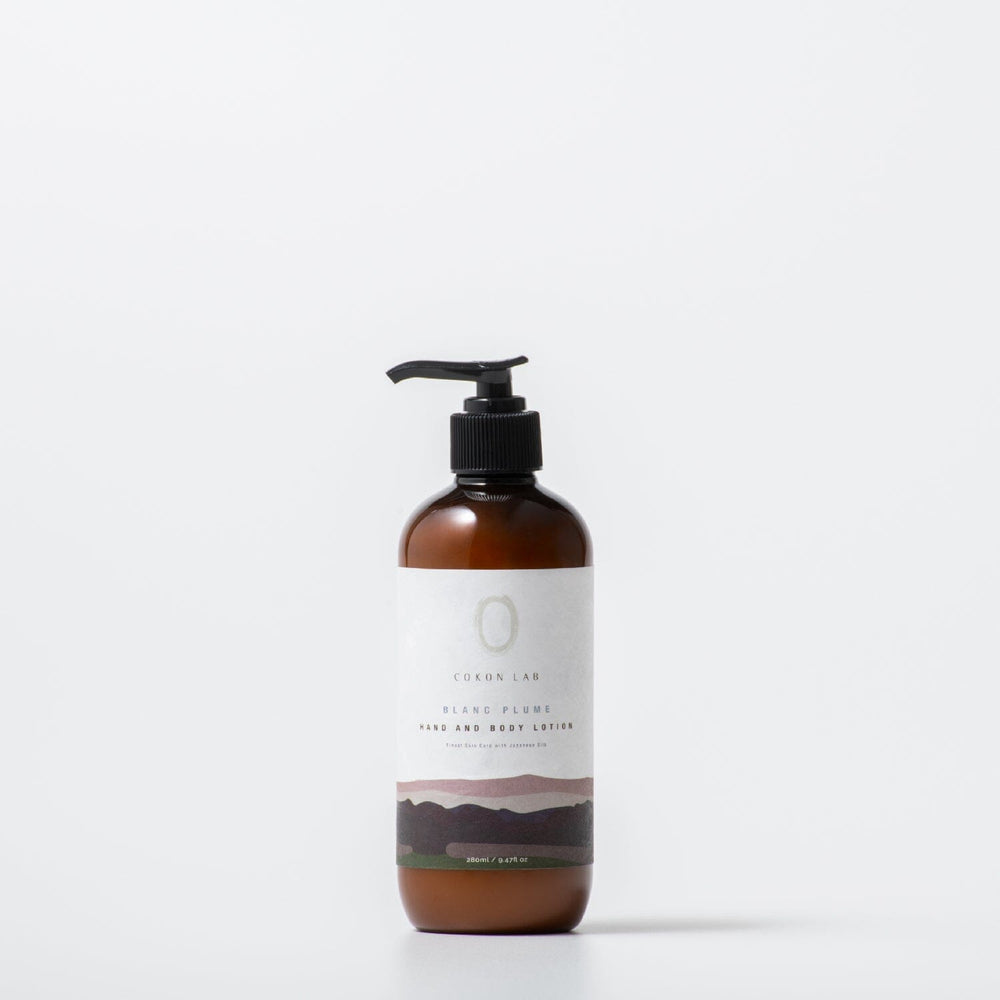 Lotion à la soie japonaise Blanc Plume Cokon Lab 280 ml