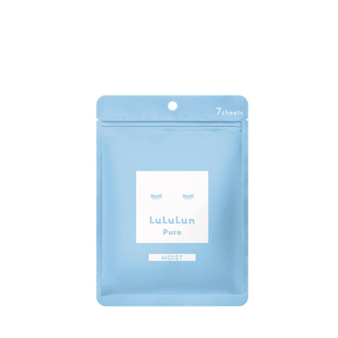 LuLuLun Masque en tissu MOIST PURE masque en tissu LuLuLun 7 masques