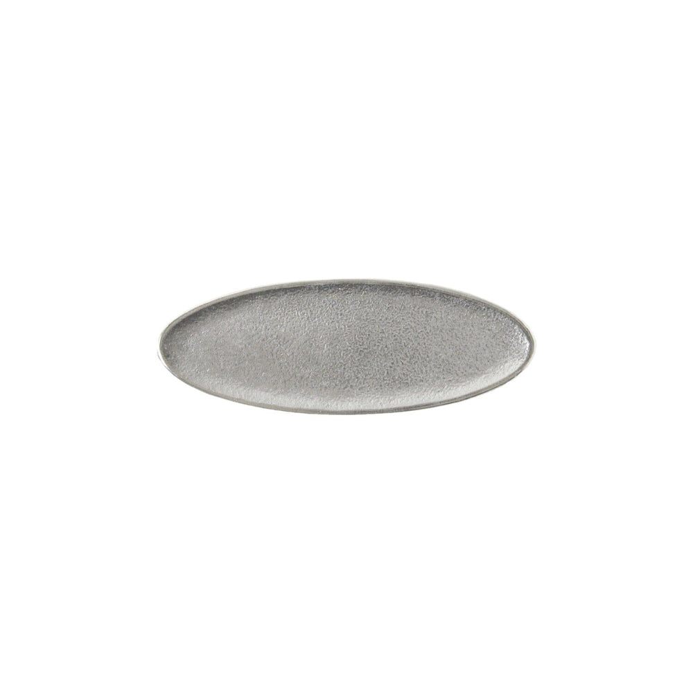 Sumitani Saburo Shoten Silver Oval Incense Tray