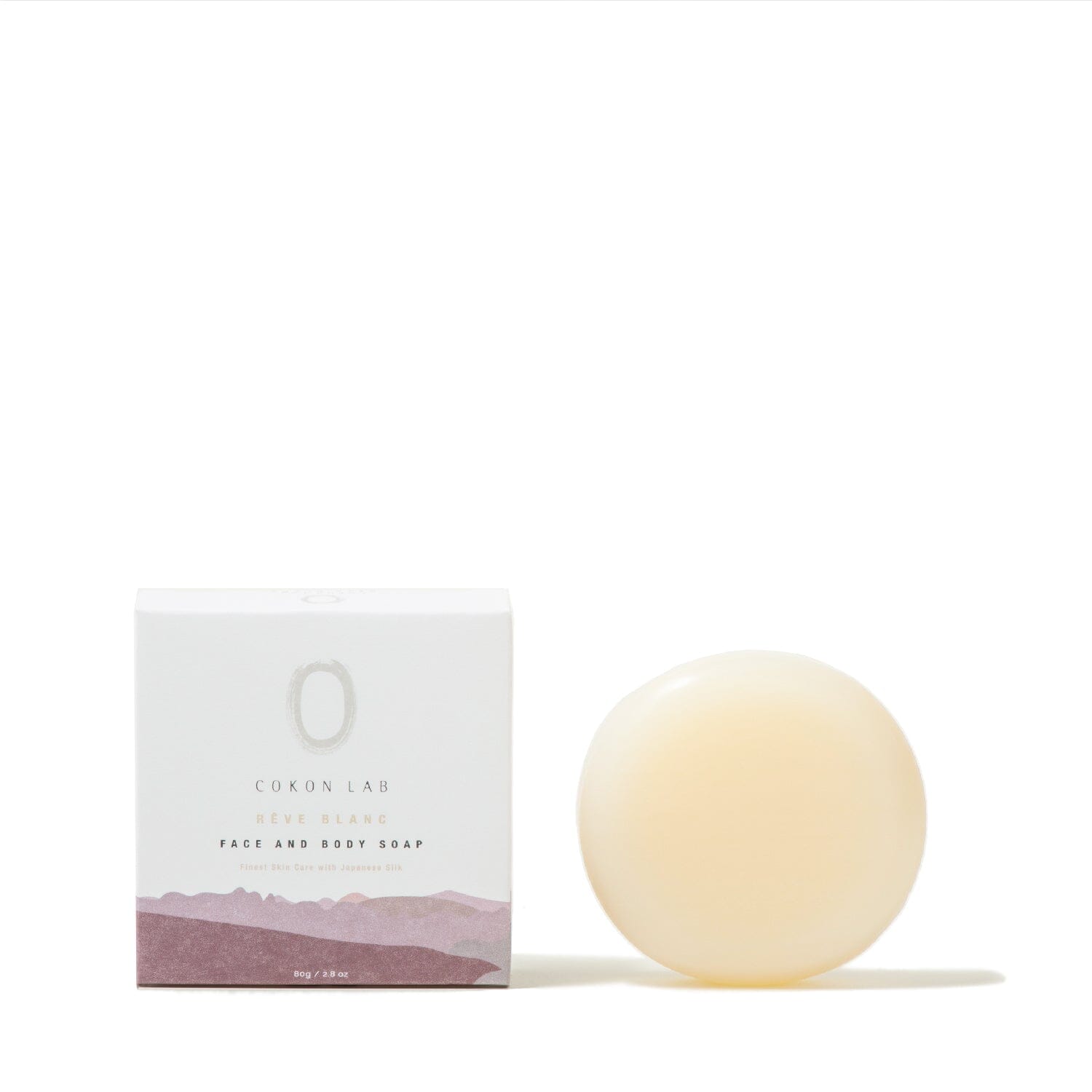 Savon à la soie japonaise Cokon Lab Rêve Blanc