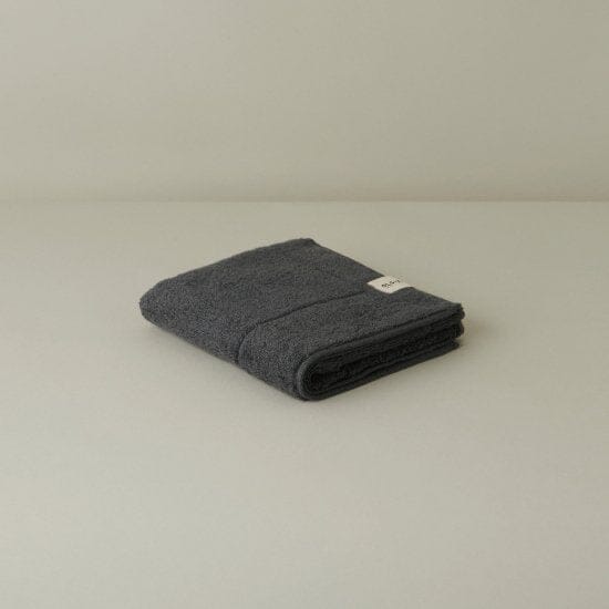 Serviette visage coton premium Olsia Smoke