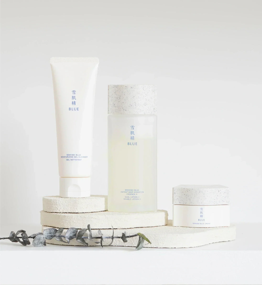 SEKKISEI BLUE : l’équilibre de la peau inspiré du Kampo japonais