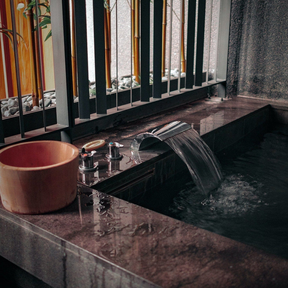 Le bain, rituel japonais de purification