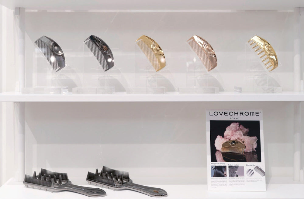 Love Chrome : le peigne japonais qui sublime vos cheveux