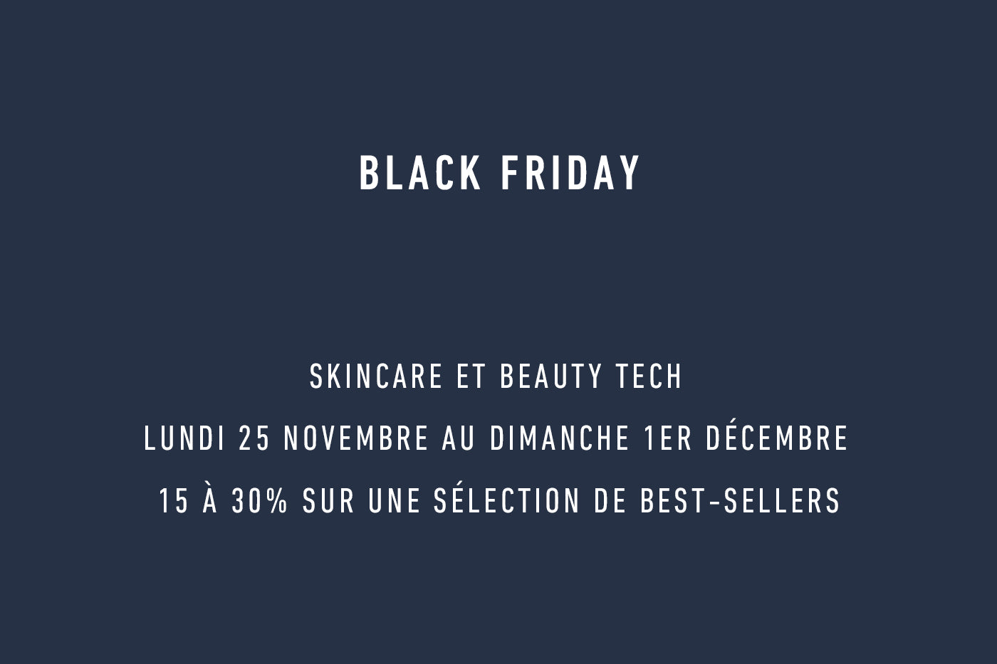 BLACK FRIDAY