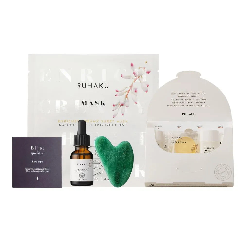 Bijo Box; x Sylvie Lefranc with Aventurine Gua Sha