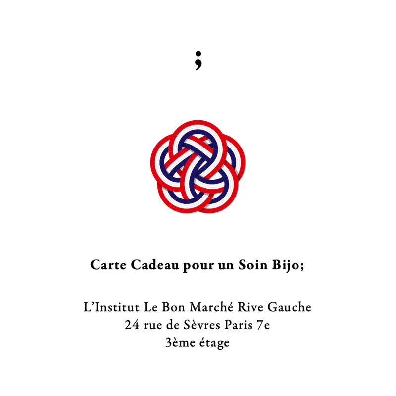 Carte Cadeau Soin Bijo; Au Bon Marché