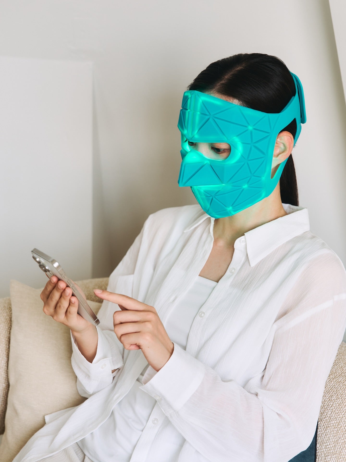 BLUE-GREEN MASK