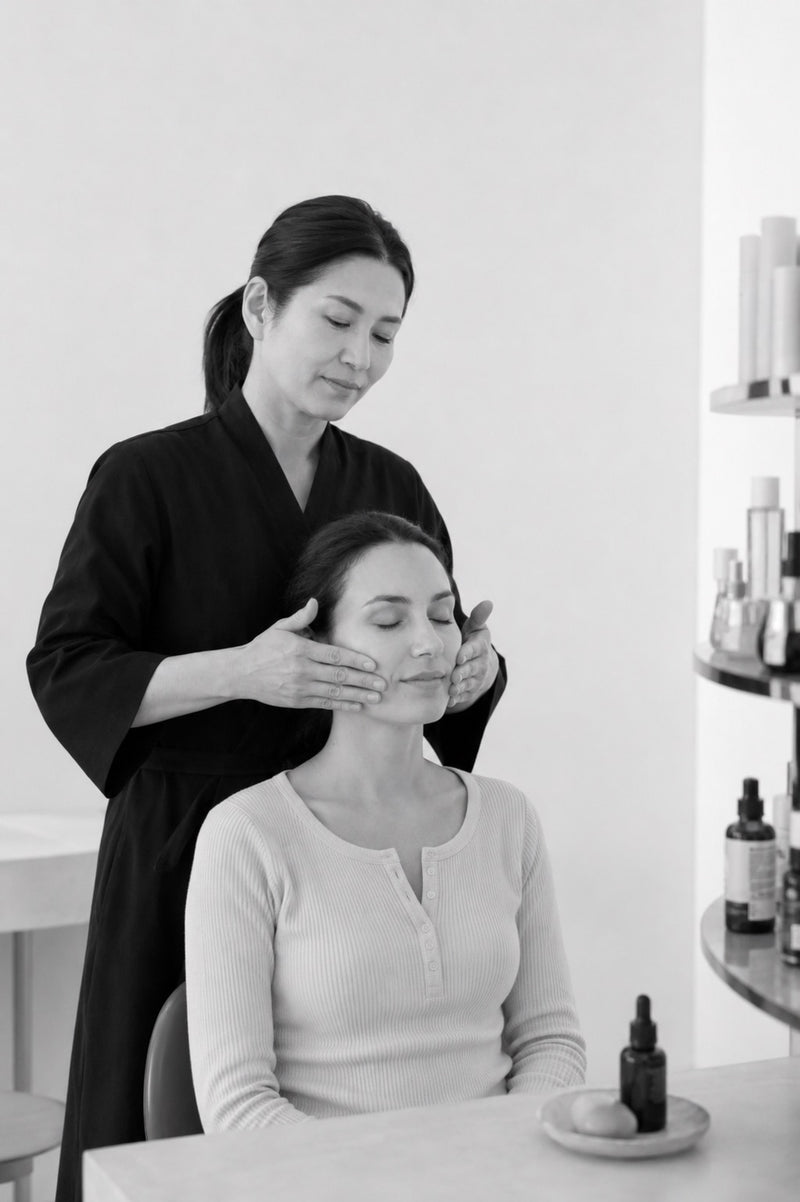 Soin visage express Glow & Lift avec facialiste - 35 min