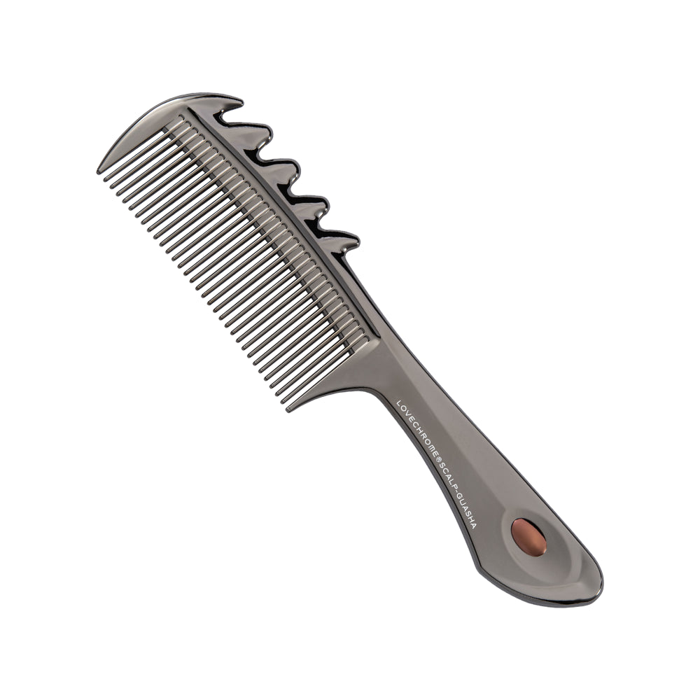 Peigne GuaSha Chrome