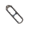 WAVY Chrome Copaddle Comb