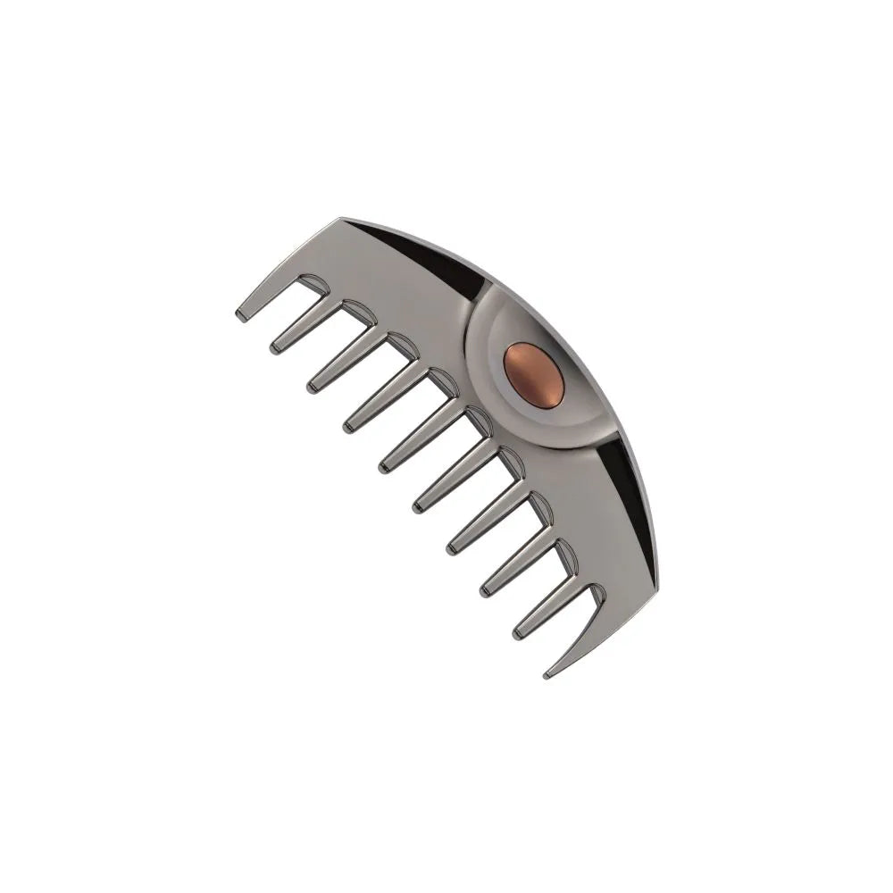 Wavy Chrome Comb