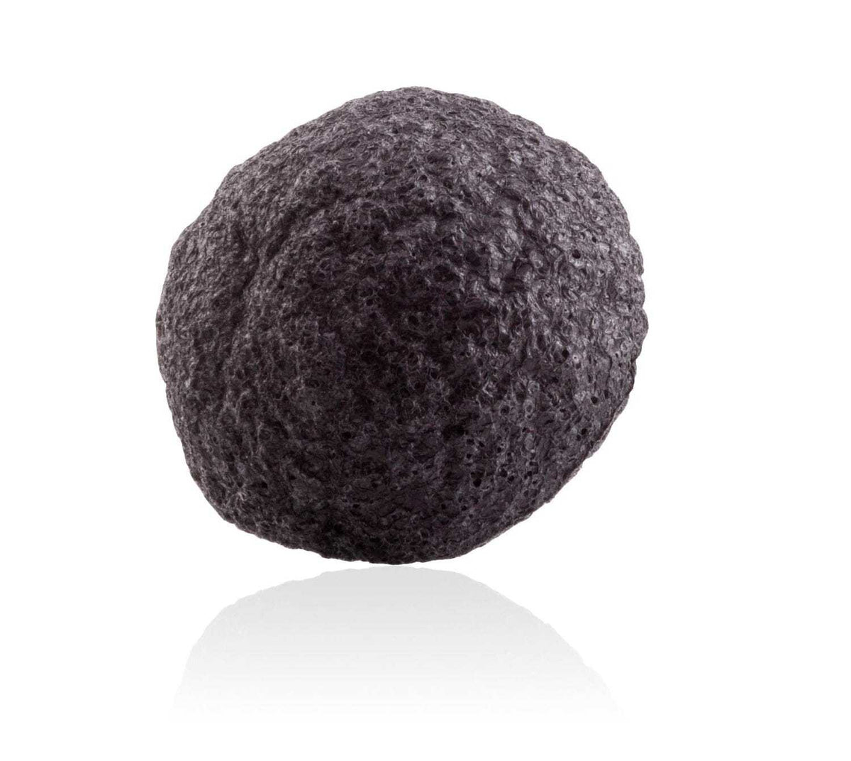 Éponge konjac naturelle noire MAKANAI