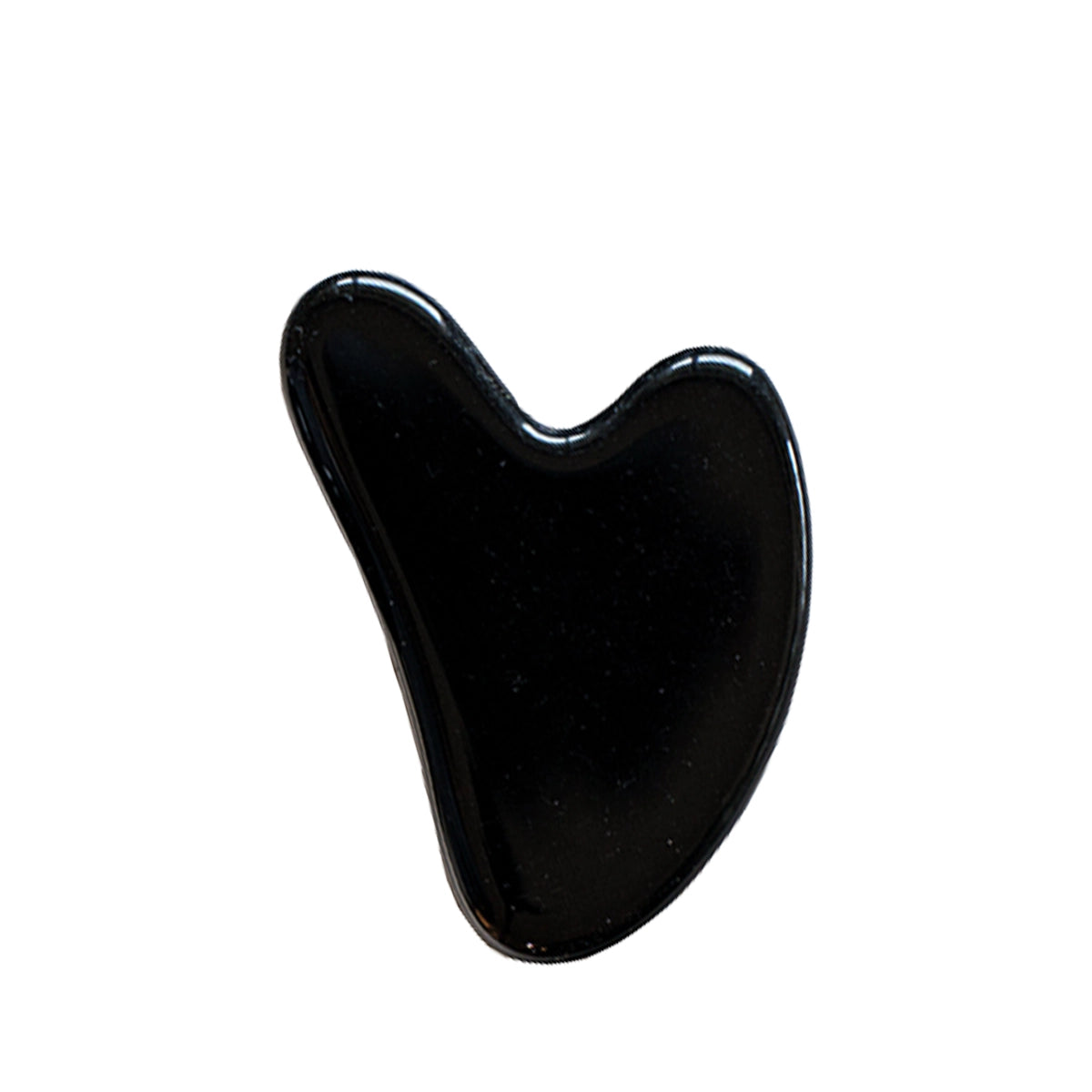 Gua sha coeur obsidienne