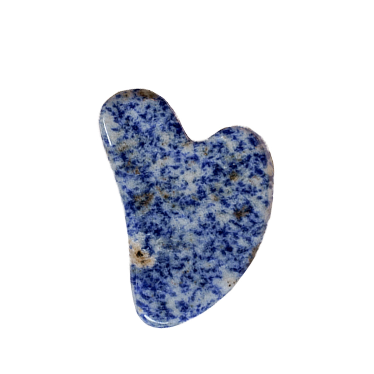 Gua sha coeur sodalite