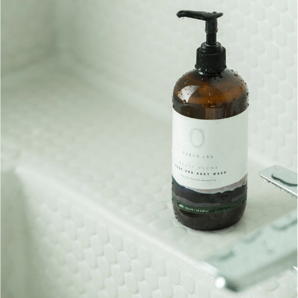 Gel Lavant à la soie japonaise Blanc Plume Cokon Lab