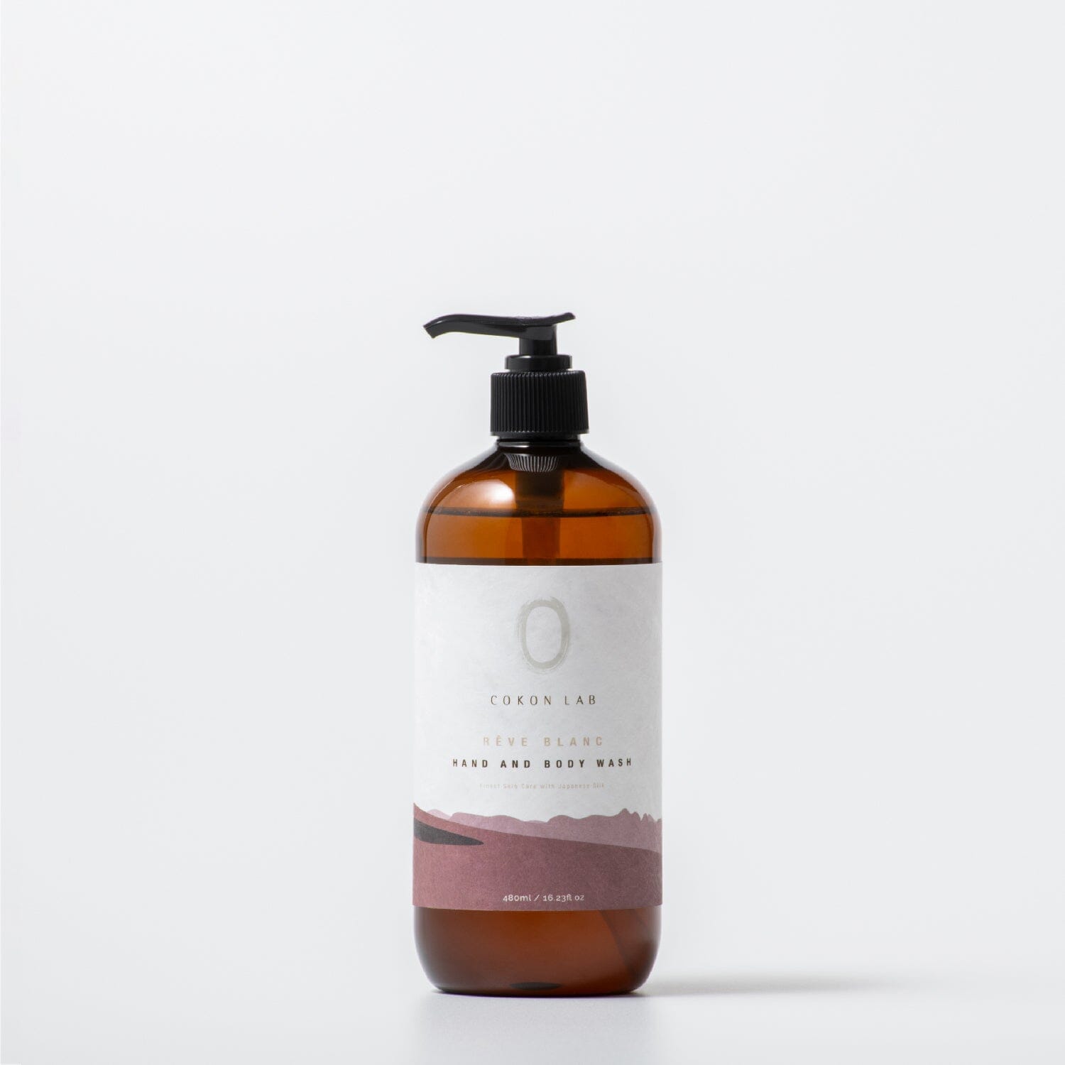 Gel Lavant à la soie japonaise Rêve Blanc Cokon Lab 480 ml