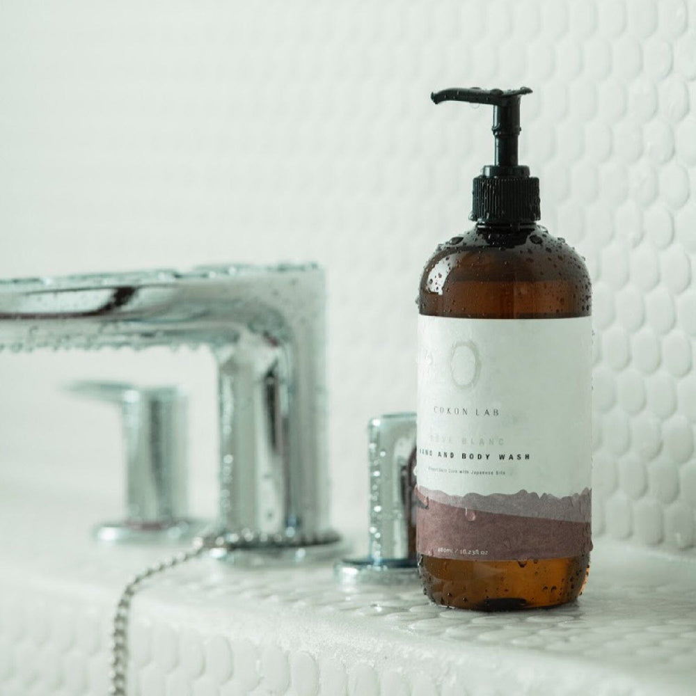 Gel Lavant à la soie japonaise Rêve Blanc Cokon Lab