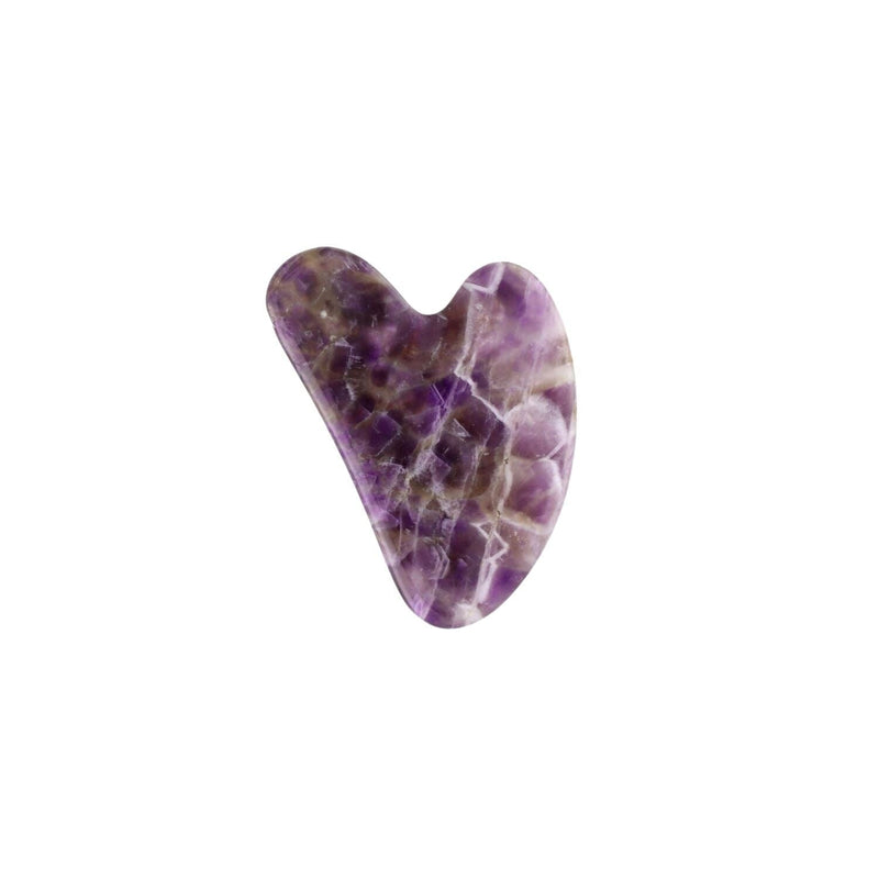 Gua sha coeur Améthyste outil de massage Bijo; Paris 