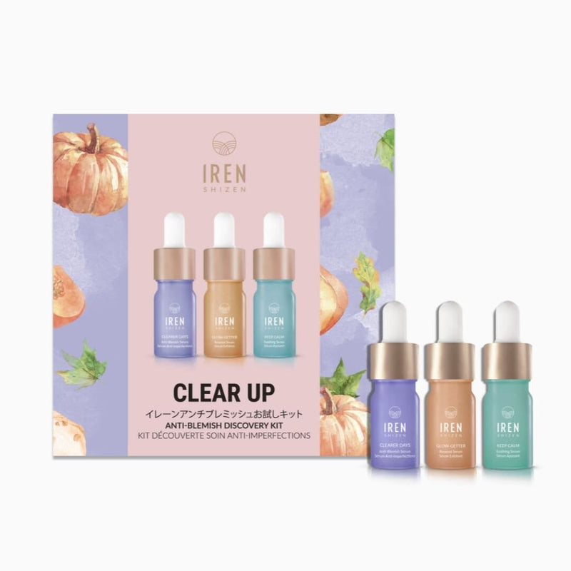 Kit Découvert Soin Anti-imperfections CLEAR UP IREN Shizen 