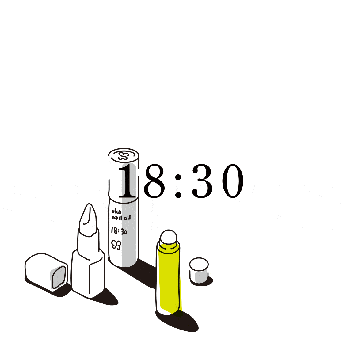 nail oil 18h30 5 ml uka