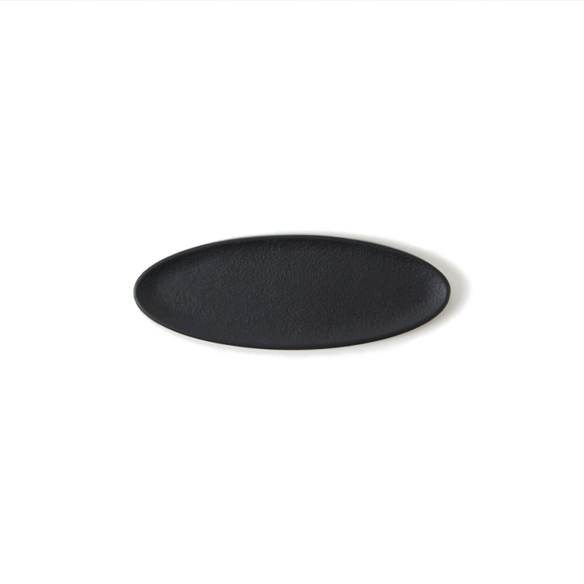 Oval Incense Tray Sumitani Saburo Shoten Black Oval 
