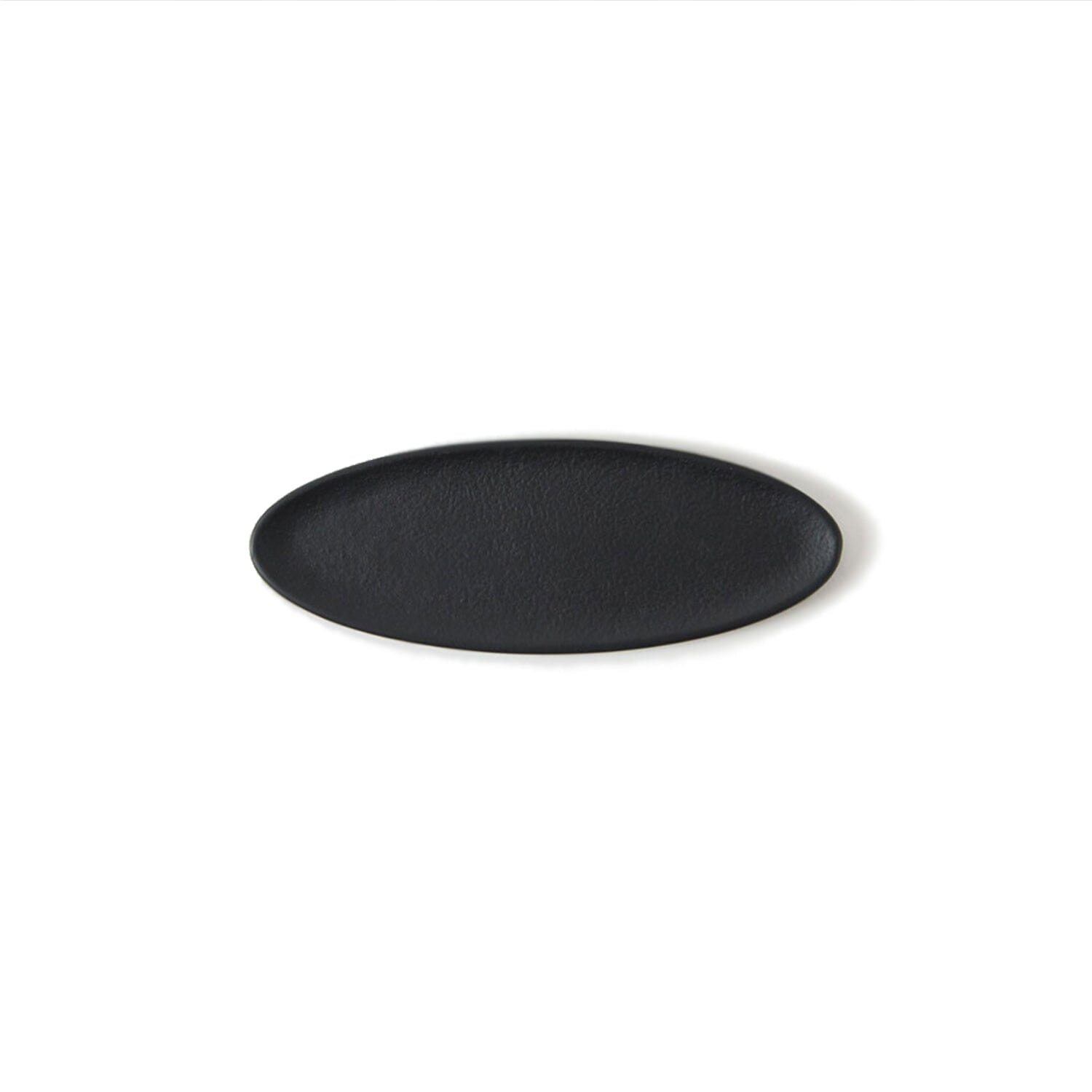 Oval Incense Tray Sumitani Saburo Shoten Black Oval 