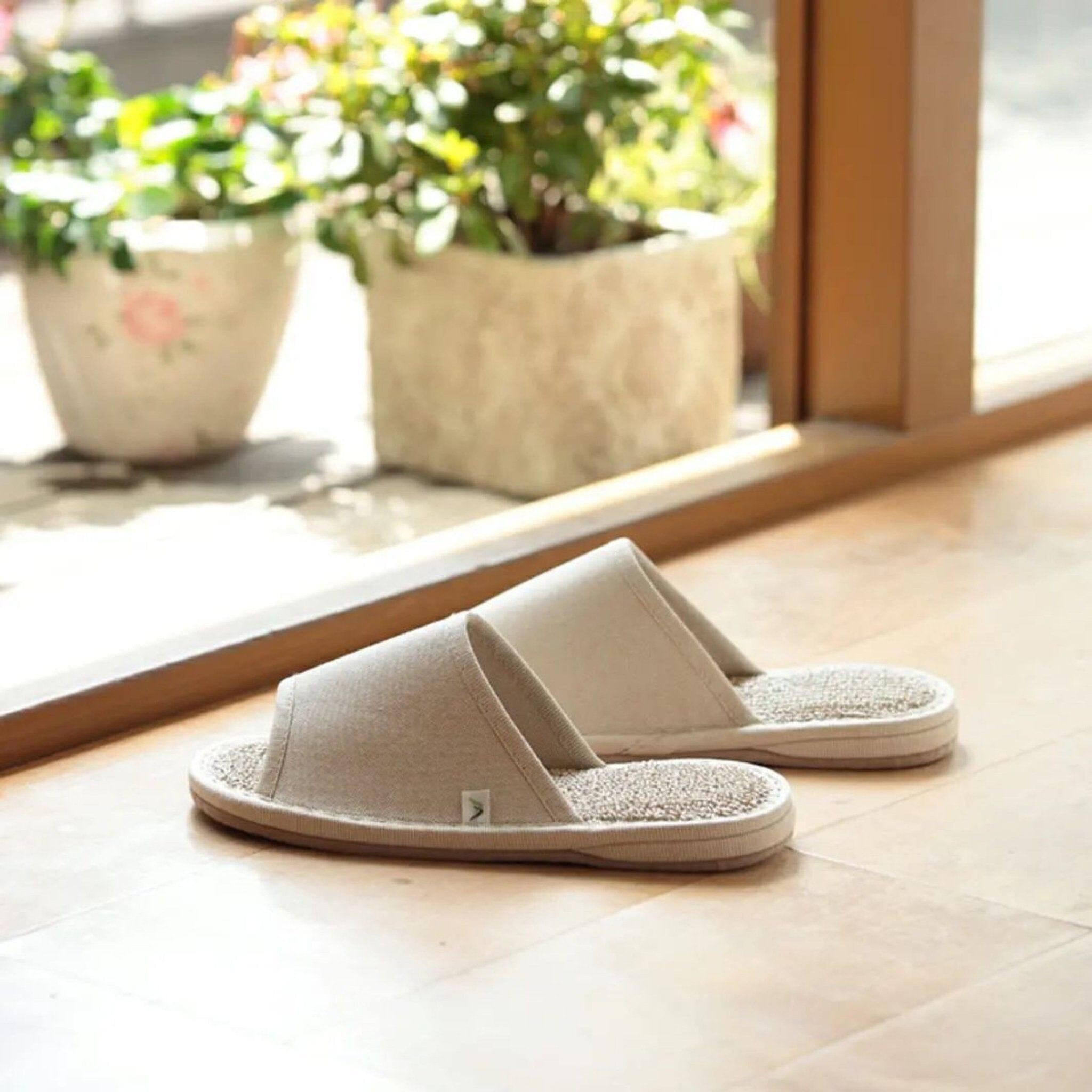 Sandales de bain SASAWASHI L Beige