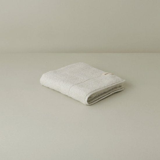 Serviette visage coton premium Olsia Silver